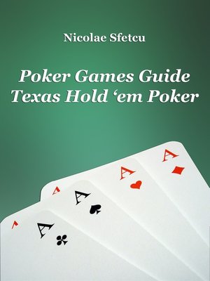 cover image of Poker Games Guide